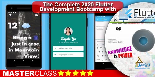 The Complete 2020 Flutter Development Bootcamp with Dart