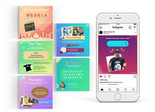 template Iklan Instagram