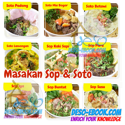 Masakan Sop dan Soto